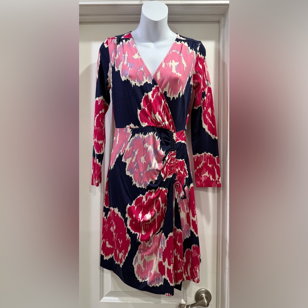 Lilly Pulitzer Augusta Silk Blend Dress Size Medium